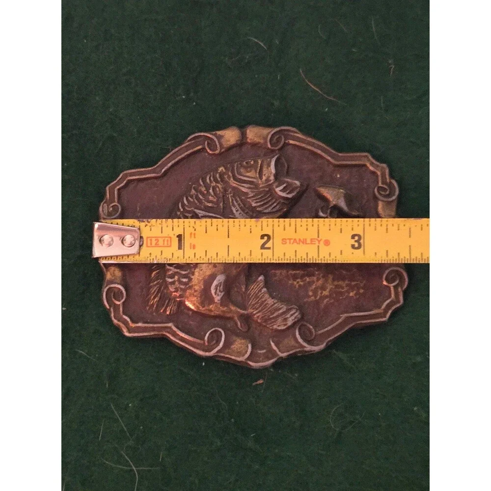 Vintage Brass Belt Buckle 